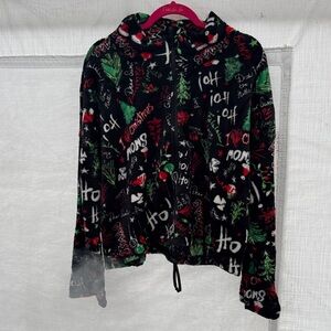 Festive Black Holiday Jacket fashion nova